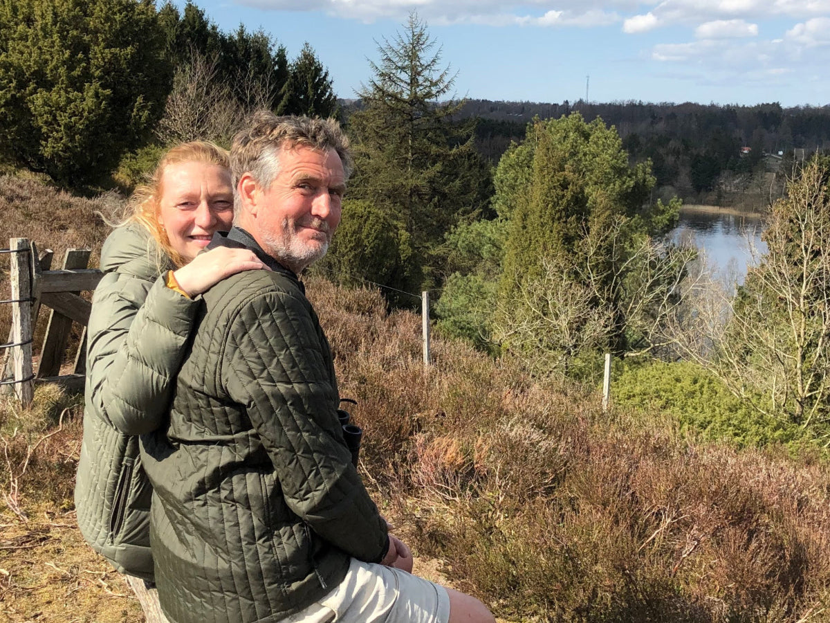 Katrine og Jeppe stifterne af Djursland caminoen